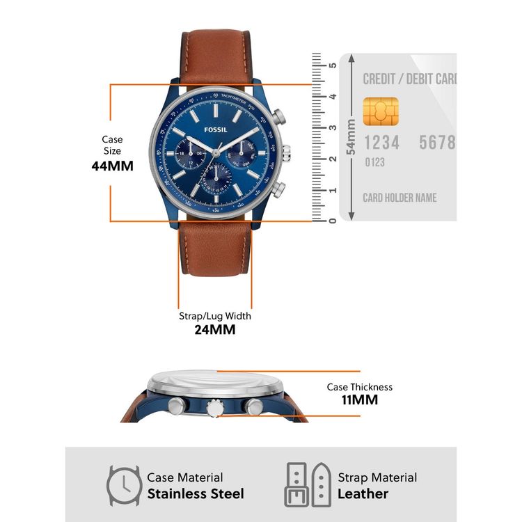 Fossil Sullivan Brown Watch BQ2512