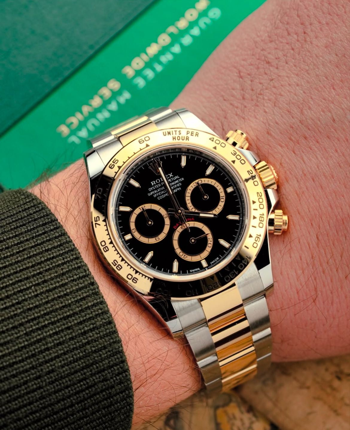 Rolex Daytona Cosmograph Oystersteel Yellow Gold