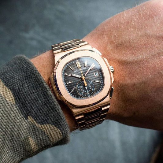 Patek Philippe Nautilus Brown Black Chronograph