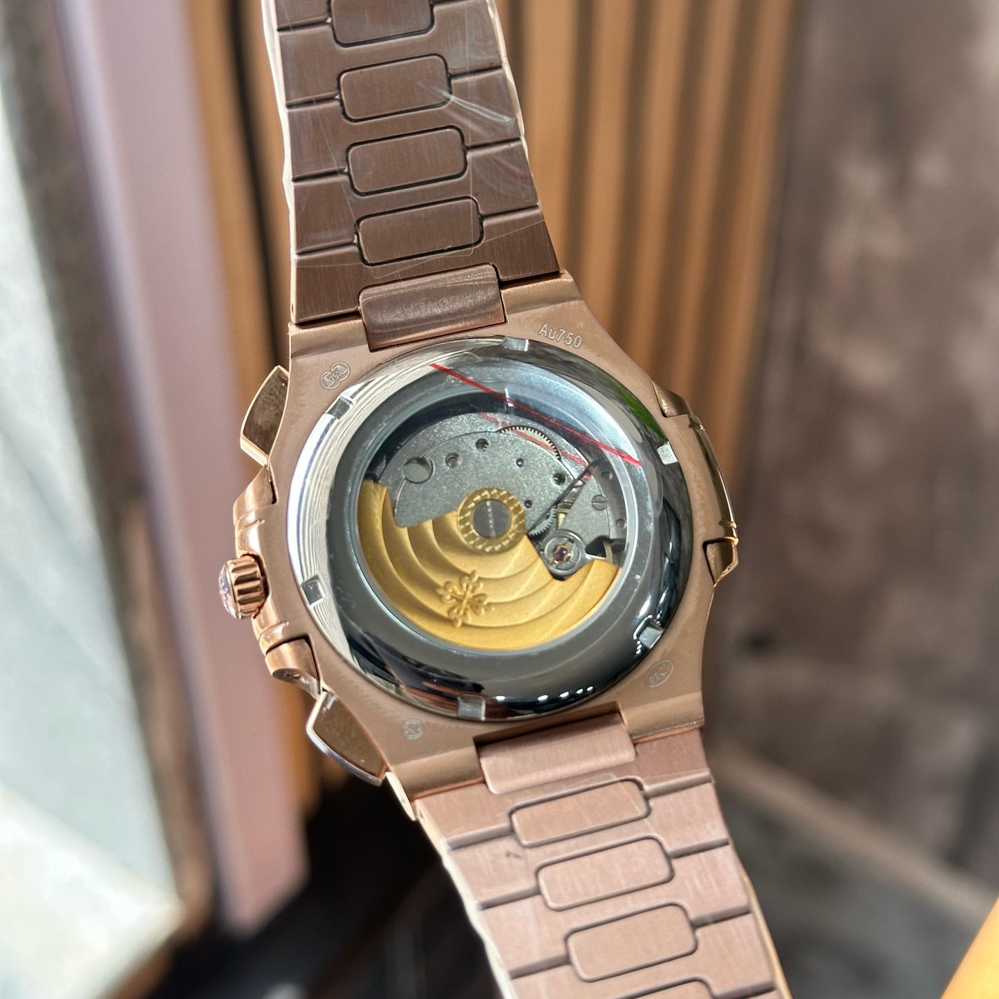 Patek Philippe Nautilus Brown Black Chronograph