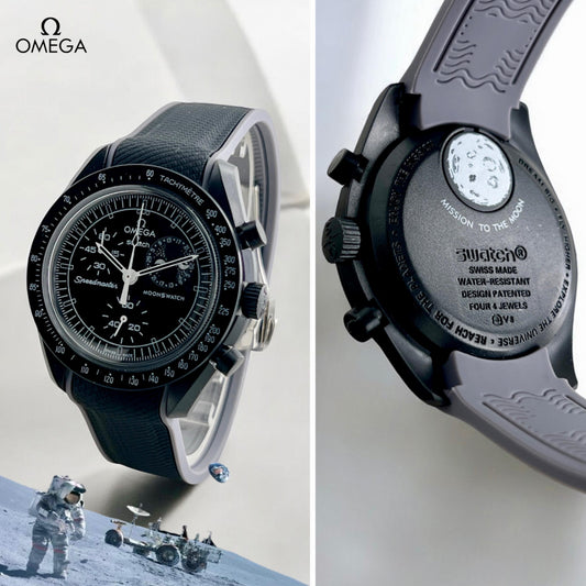 Omega Swatch All Working Chronograph (Black)
