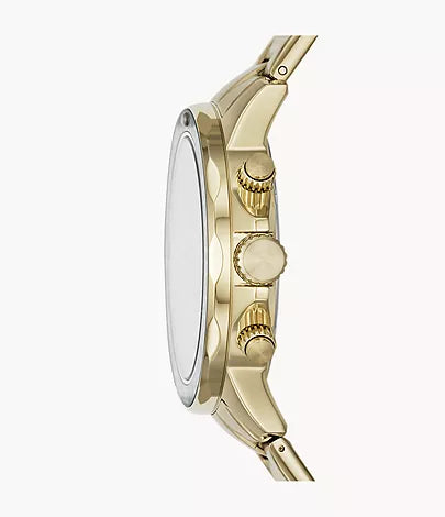 Bannon Multifunction Gold-Tone Stainless Steel Watch