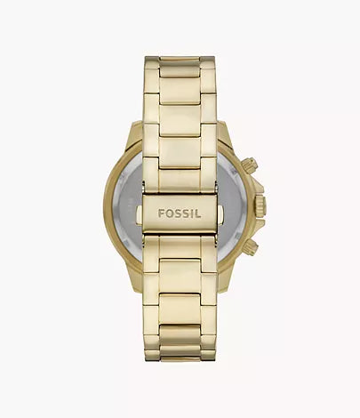 Bannon Multifunction Gold-Tone Stainless Steel Watch
